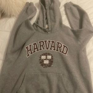 Grey Harvard Sweatshirt
